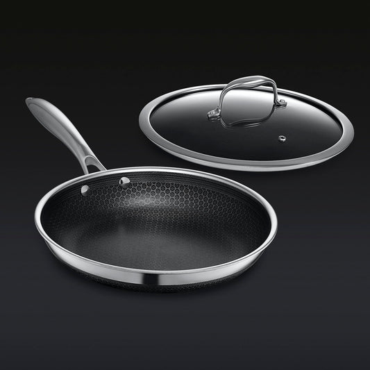 25 cm HexClon Hybrid Pan with Lid